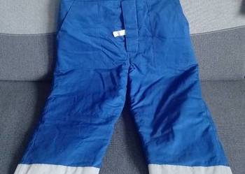 Spodnie robocze ocieplane szelki Nowe rozmiar L