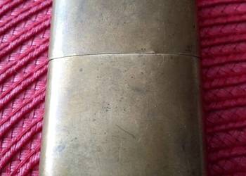 Stara Mosiężna Zapalniczka TAIFUN (TCW) Austria, Vintage / Okopowa, Działa!