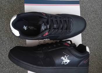 Nowe Beverly Hills Polo Club sneakersy kolor czarny CEO-S25C096A-1