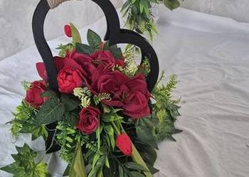 Kompozycja stroik na cmentarz. Komplet