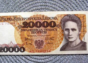 Polska 20000 zł 1989r - Seria AG
