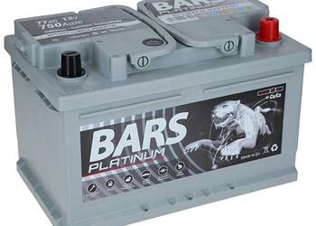 Akumulator Bars Platinum 12V 77Ah 750A P+ L3B BP77M