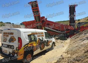 TEREX Finlay 883 usuwanie DPF + AdBlue / SCR