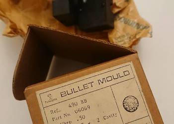 Kokila stalowa Palmetto .490 round ball