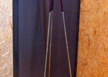 Trójnóg / statyw mosiężny, składany, staroć Breslau