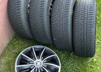 5x108 ET42 koła zimowe Peugeot 3008 II 2016- 7J 215/65 R17 z kołpakami
