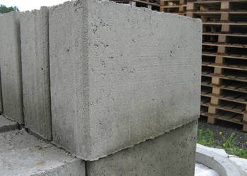 bloczek betonowy Zawiercie, fundamentowy 38x24x12