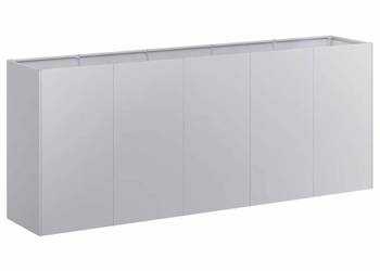 vidaXL Doniczka 200x40x80 cm Stal ocynkowana(SKU:860729)