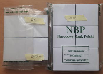 Monety srebrne kolekcjon 10/20zł.- komplet  rocznik 2015 NBP