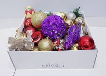 Mega zestaw bombek choinkowych