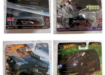 Hot Wheels Premium Chase 0/5 zestaw 4 Chase