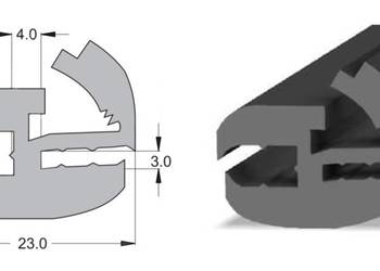 Uszczelka szyby samoklinująca T-25, T-40, LTZ, TB1