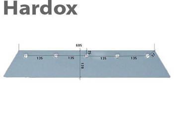 Lemiesz 300hektarów HARDOX 8211125/S do pługa HUARD HOWARD