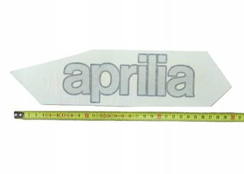 NAKLEJKA "APRILIA" NA BAK LEWA APRILIA DORSODURO 750 2008-2011 AP860725