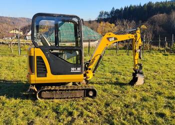 Caterpillar minikoparka 301.8 c rozsowane podwozie jcb bobcat takeuchi