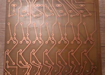 Płytka elektroniczna o oznaczeniu 050-PI-B -  z lat PRL dawna elektronika