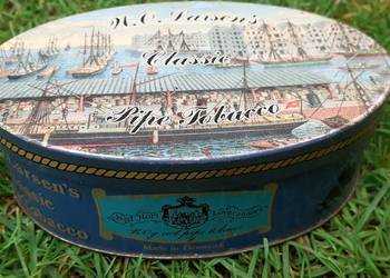 WO Larsens Classic Pipe Tabacco,retro puszka, tytoń, rekwizyt, vinted,.