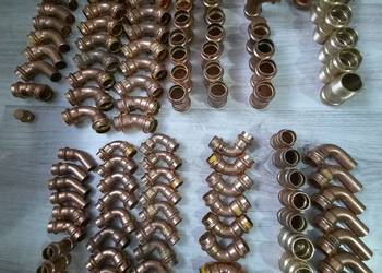 Kształtki Miedziane Zaciskowe  za płowe ceny sprzedam !