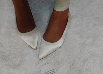 (40) ASOS Design/ Ekskluzywne, białe baleriny baletki z Londynu, NOWE
