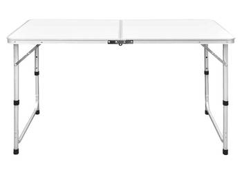 vidaXL Składany stół kempingowy, regulowany, aluminiowy(SKU:41325)