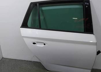 DRZWI PRAWE TYŁ BIAŁE  Skoda Scala I (2019-)