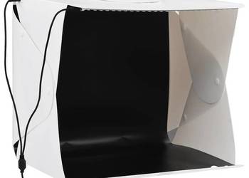 vidaXL Składany lightbox studyjny z LED(SKU:190215)