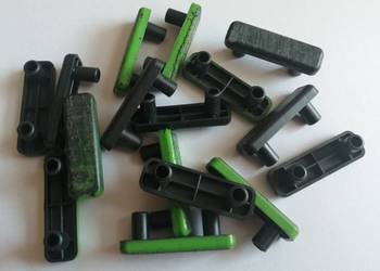 Podwójny ślizgacz meblowy, nóżka, 15x50mm, 2szt (meblowe)