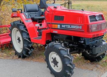 Ciągnik traktor ogrodniczy Mitsubishi+ glebobryzarka jak yanmar kubota