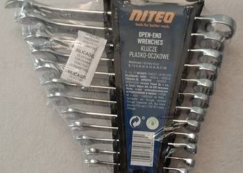 NITEO, klucze płasko-oczkowe, 6-19 mm