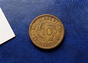 Stare monety 10 pfennig 1936 A Niemcy Stare monety 10 pfennig 1936 A Niemcy