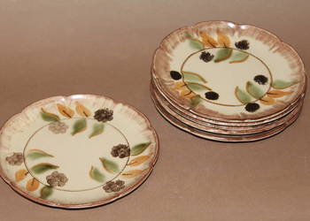 Komplet ceramicznych talerzyków 6 szt. nr 749 FiaF