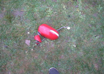 Lusterko lewe uszkodzone Honda Jazz II 02-08