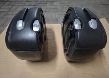 BMW R1200C – Skórzane kufry, sakwy, komplet, do naprawy