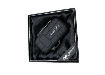 Zapalniczka Gazowa W Stylu Survivalowym Typu Jet Czarna Gentelo Prezentowa