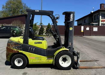 wózek widłowy CLARK G35L LPG Triplex 4.6m 2008r tylko 4300mtg udźwig 3500kg