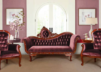 Komplet wypoczynkowy Chesterfield kanapa + 2 fotele 80182-83
