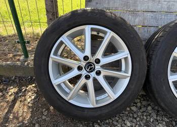 Koła letnie 5x114,3 R17 Mazda ET50 7,5J 67,1 stan BDB + 225/55 Dębica 2022r Brzozów