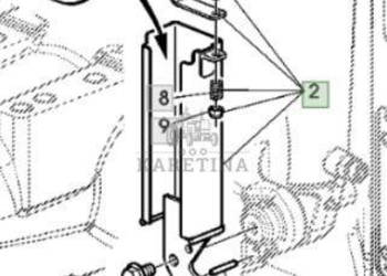 John Deere 6430 Premium Oprawa Mocowanie Szyna AL220045