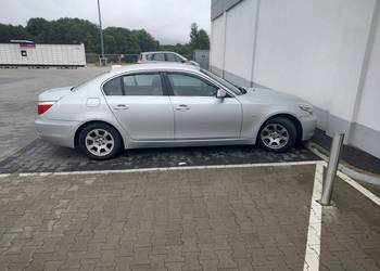 BMW e60 srebny 525i 3.0 manual 6 bieg