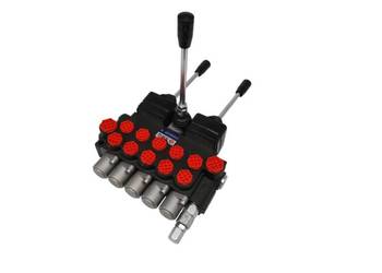 ROZDZIELACZ HYDRAULICZNY 5 SEK 40L Z JOYSTICKAMI [2214]