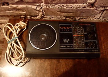 Radio Unitra Eltra TOLA R-615 lata 80te PRL