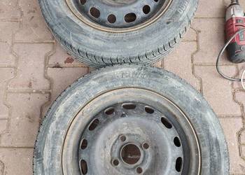 Felgi stalowe Wraz Oponami Zimowymi 14'' 4x100 Stan Bardzo dobry!!
