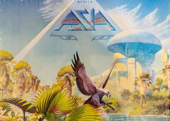 Asia Asia EX/EX++ Japan Obi LP 1982 Geffen Records 25AP 2650(GF)