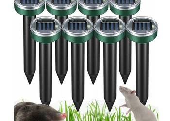 Odstraszacz solarny do kretów i innych gryzoni - 8 sztuk