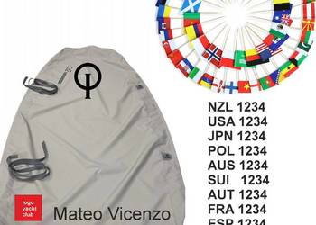 ELO Pokrowiec do łódki Optimist . ELO GP Duża Personalizacja Zawodnika.