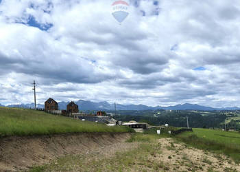 Działka w Rzepiskach z widokiem na Tatry.