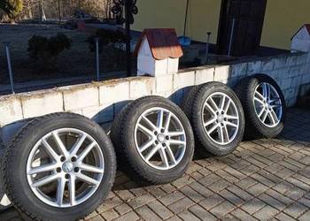 Opony Zimowe koła felgi 225/55R 17 VW Audi Seat