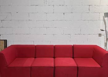 Modułowa sofa / narożnik KLEIBER czerwona