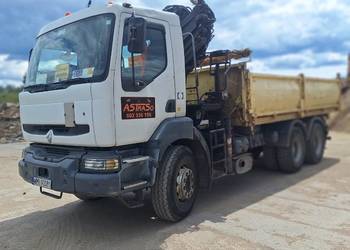 Wywrotka z HDS Renault Kerax 6x4