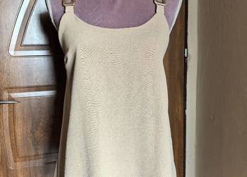 Bluzka damska rozmiar uniwersalny camel ciemny beż